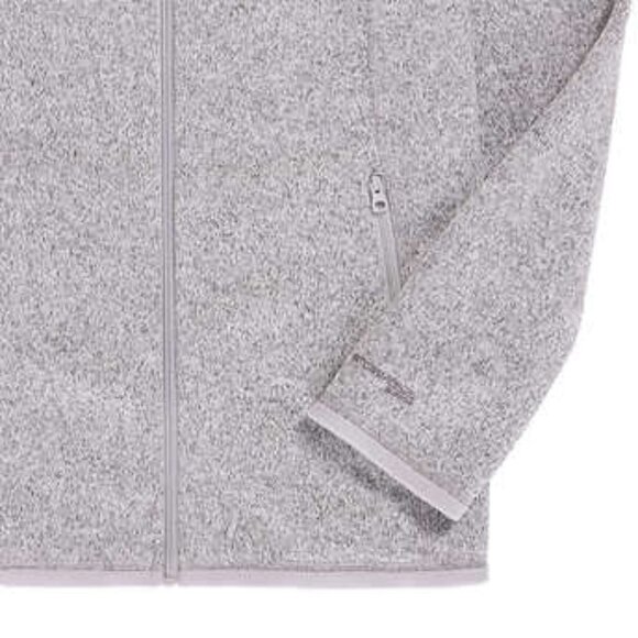 NWOT Stormpack Sunice Bonded Full Zip Fleece Jacket | Grey - Picture 3 of 8
